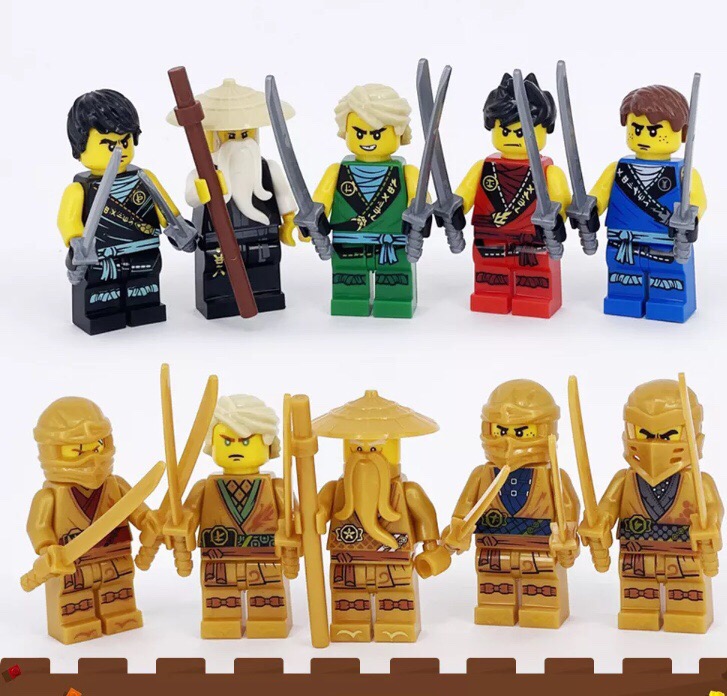 LEGO các nhân vật Ninja minifigures
