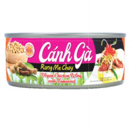 Cánh gà rang me chay âu lạc 140g