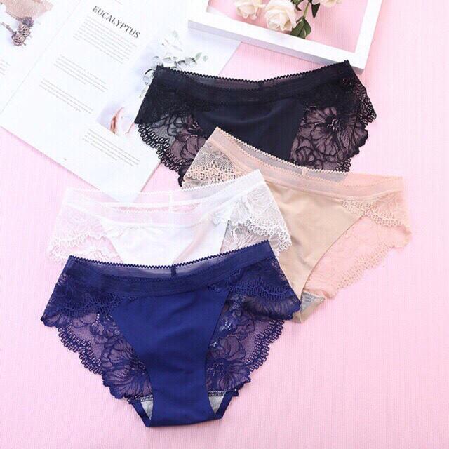 [HCM]SET 5 quần lót nữ su ren cao cấp
