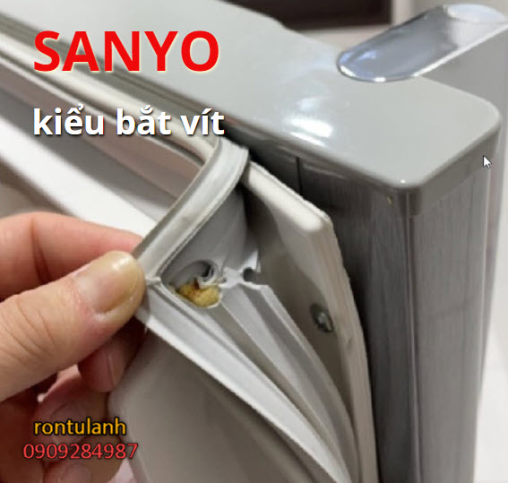 Ron tủ lạnh sanyo SR - U21MN (Ron bắt vít)