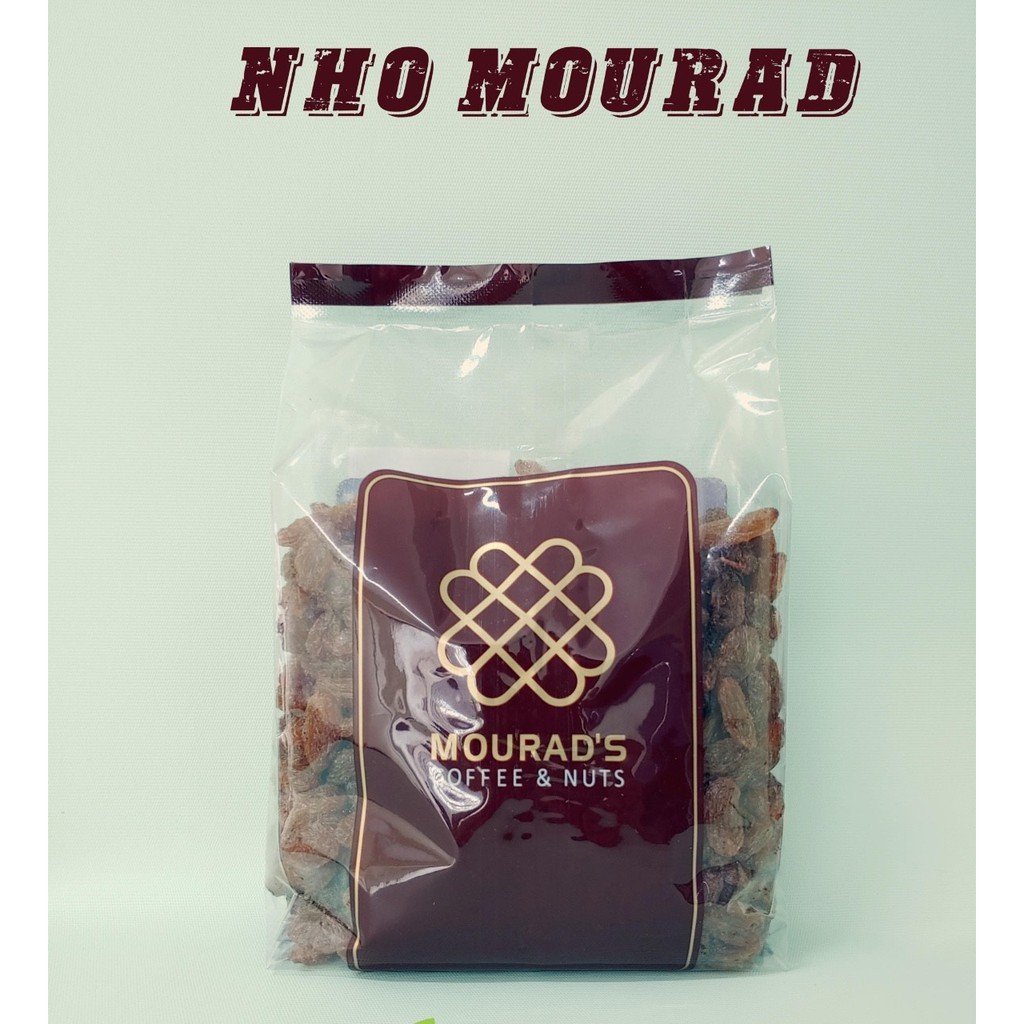 (Chính Hãng) Nho Đen Mourad Cao Cấp Túi 500g