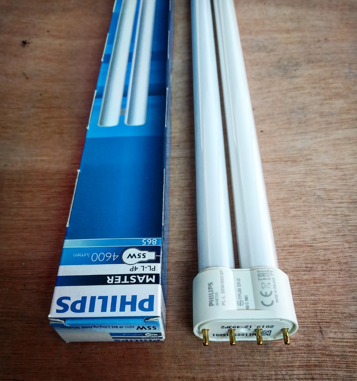 (SALE) Bóng đèn 55W cho bể cá Philips Master PL-L 55W/865/4P