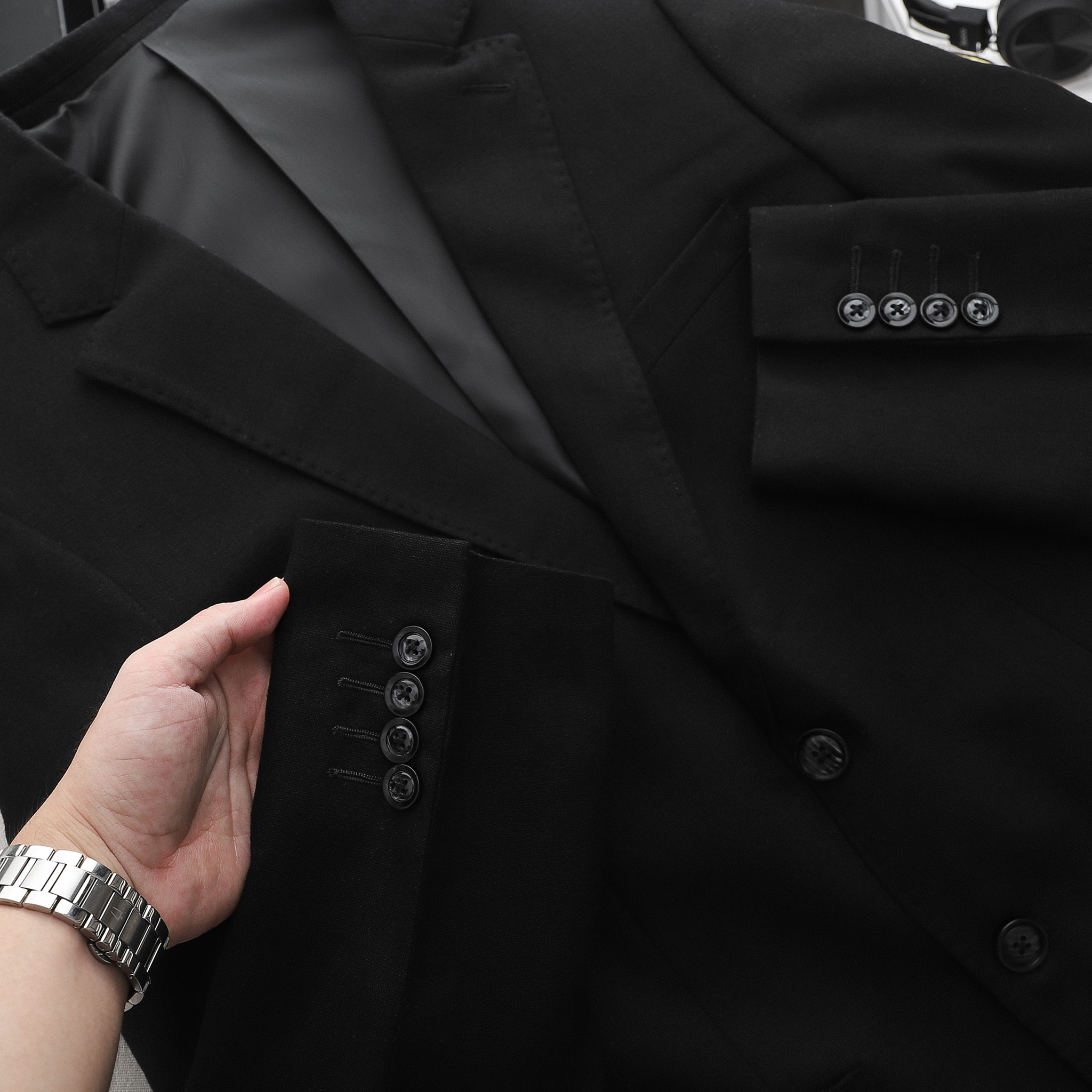 Áo  Blazer Nam , Inf Essential 1B , VE000145_SOMEHOW