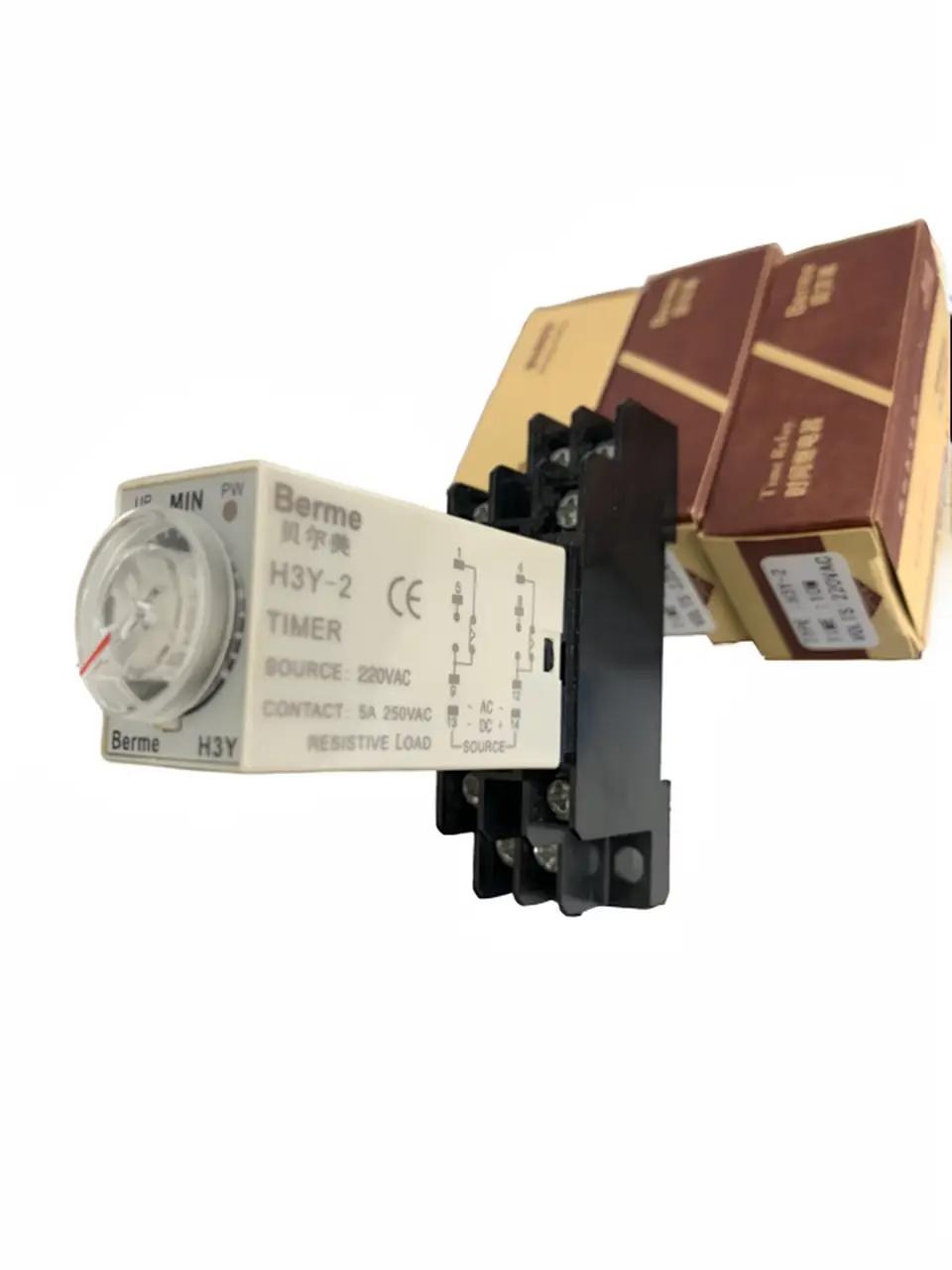 Rơ le thời gian (timer) BERM H3Y-2, H3Y