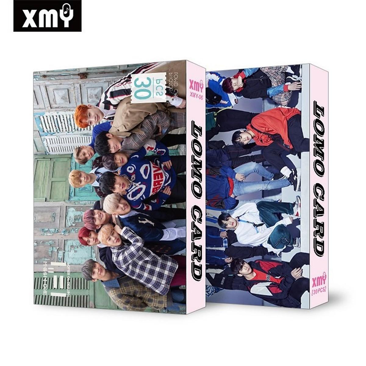 Hộp lôm set ảnh Lomo Wanna One Mói