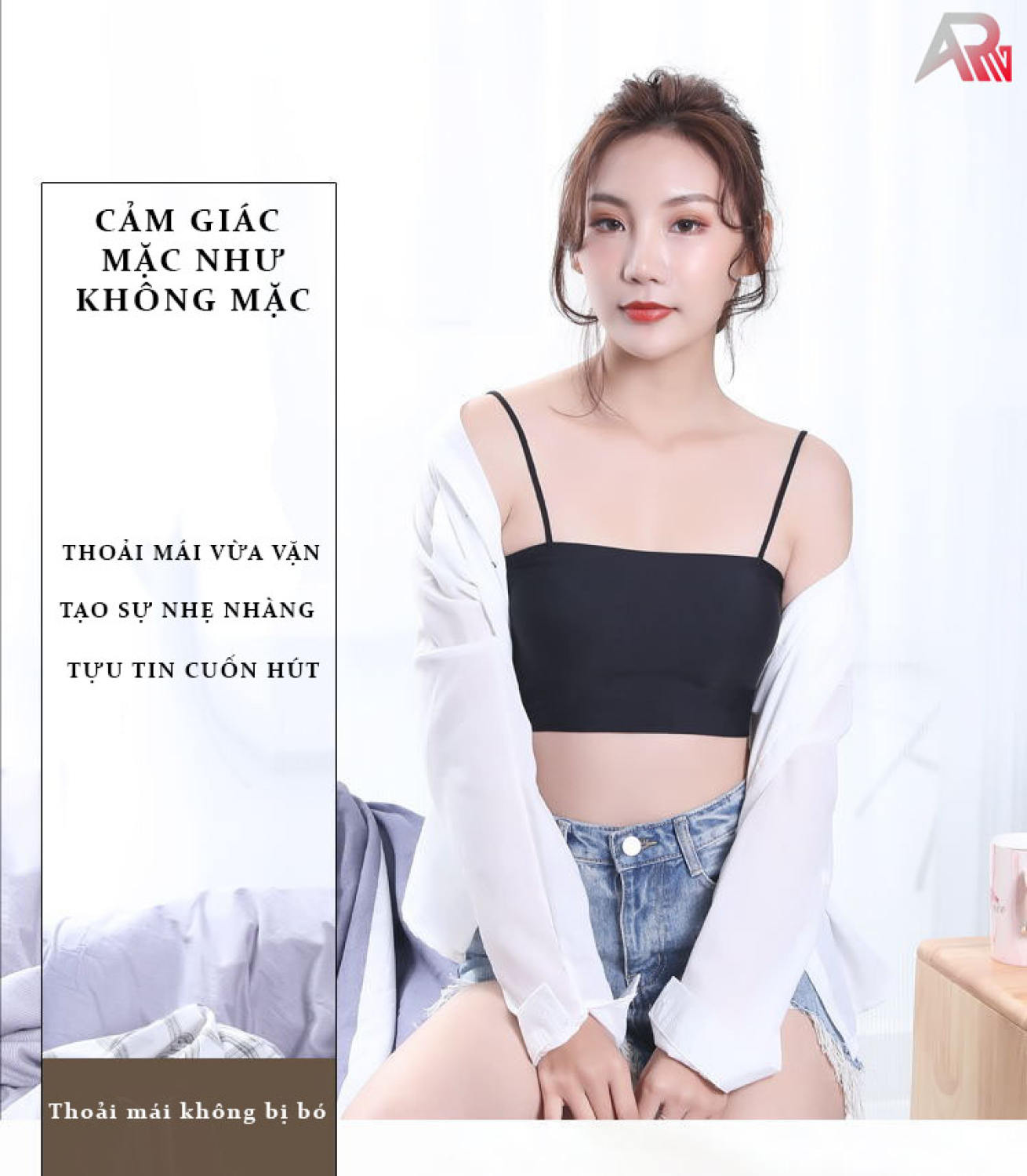 [Nhập RS0822 giảm 30k cho đơn 99k]Áo Bra su đúc 2 dây xinh xắn
