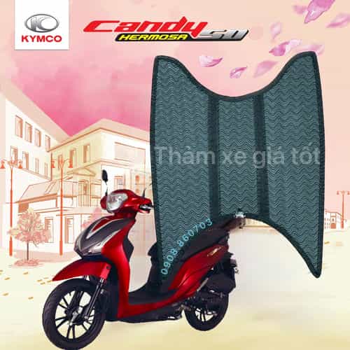 Thảm simili lót sàn xe, thảm xe Candy Hermosa