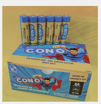 Pin 2A con ó cao cấp (hộp 40 viên, 48 viên)