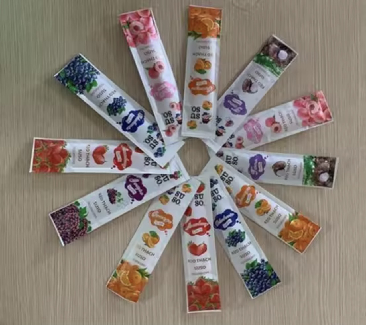 thạch SUSO Phú Cường gói 780g