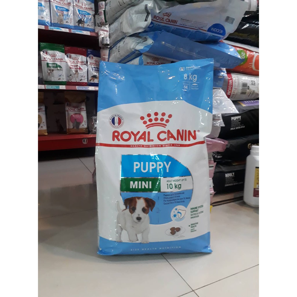 8kg Thức ăn cho chó Mini Puppy Royal Canin