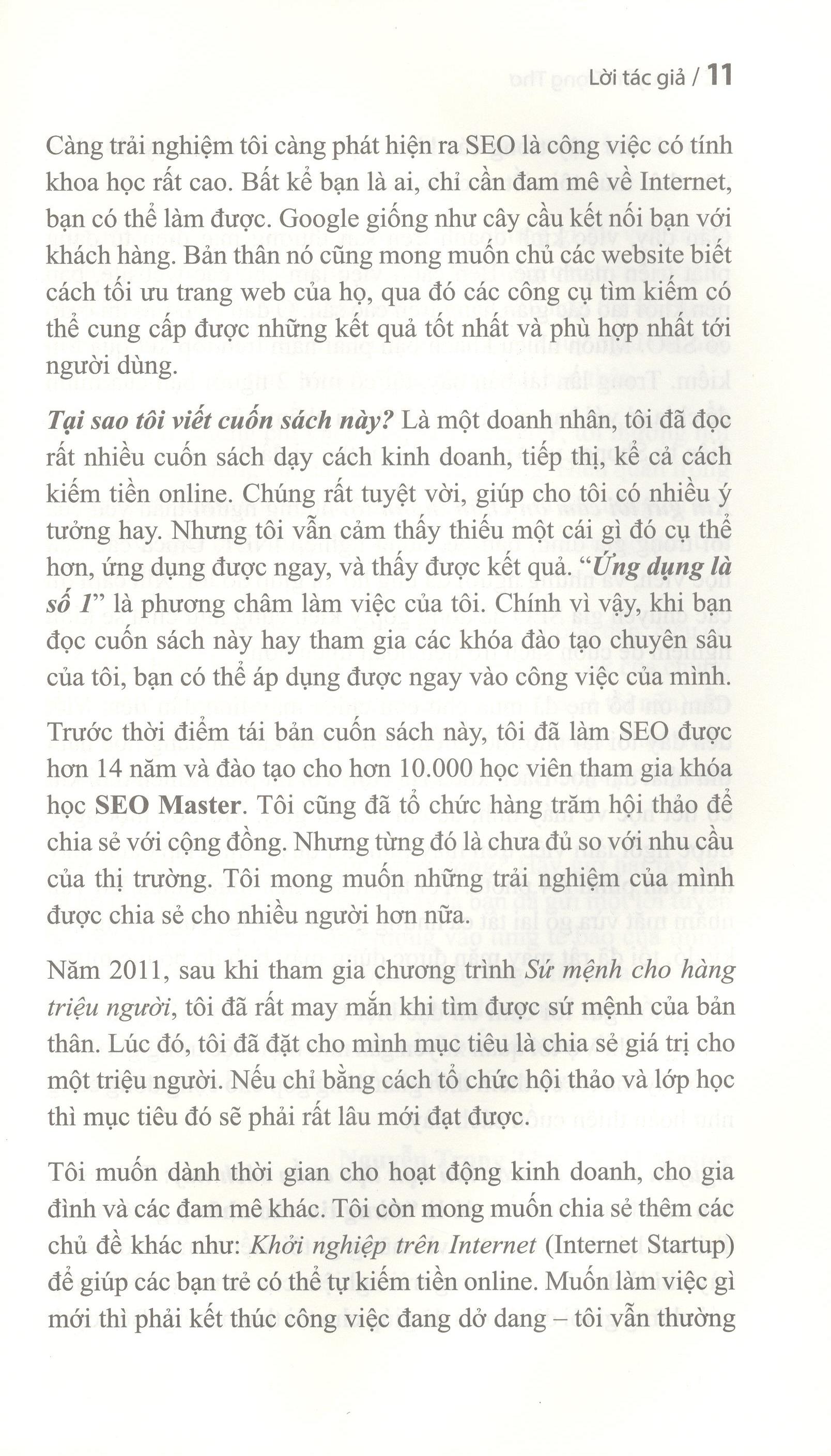 Seo Master - Bí Quyết Đưa Website Lên Trang 1 Google