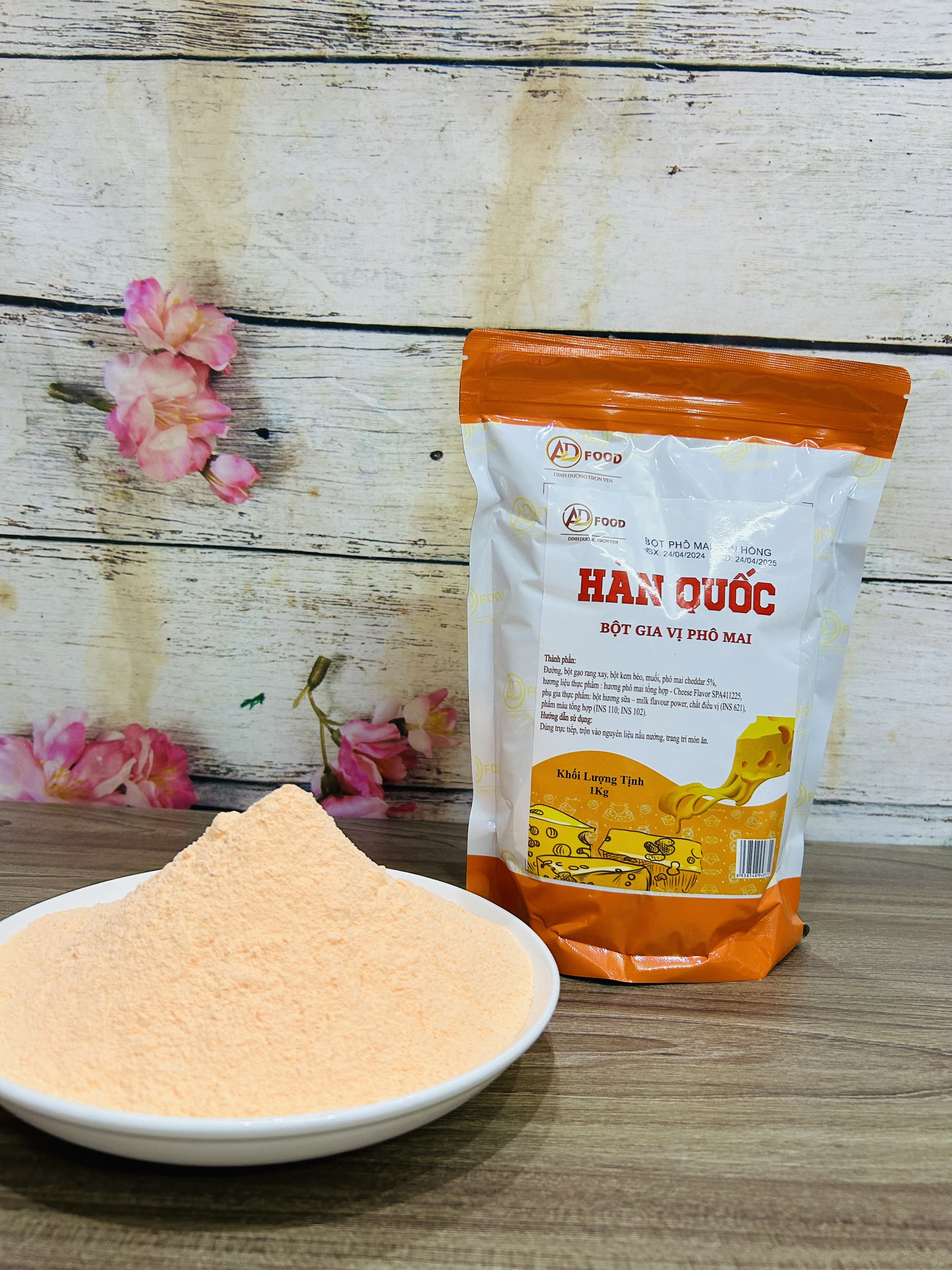 BỘT PHÔ MAI HÀN QUỐC 100G DÙNG THỬ SIÊU TIỆN LỢI