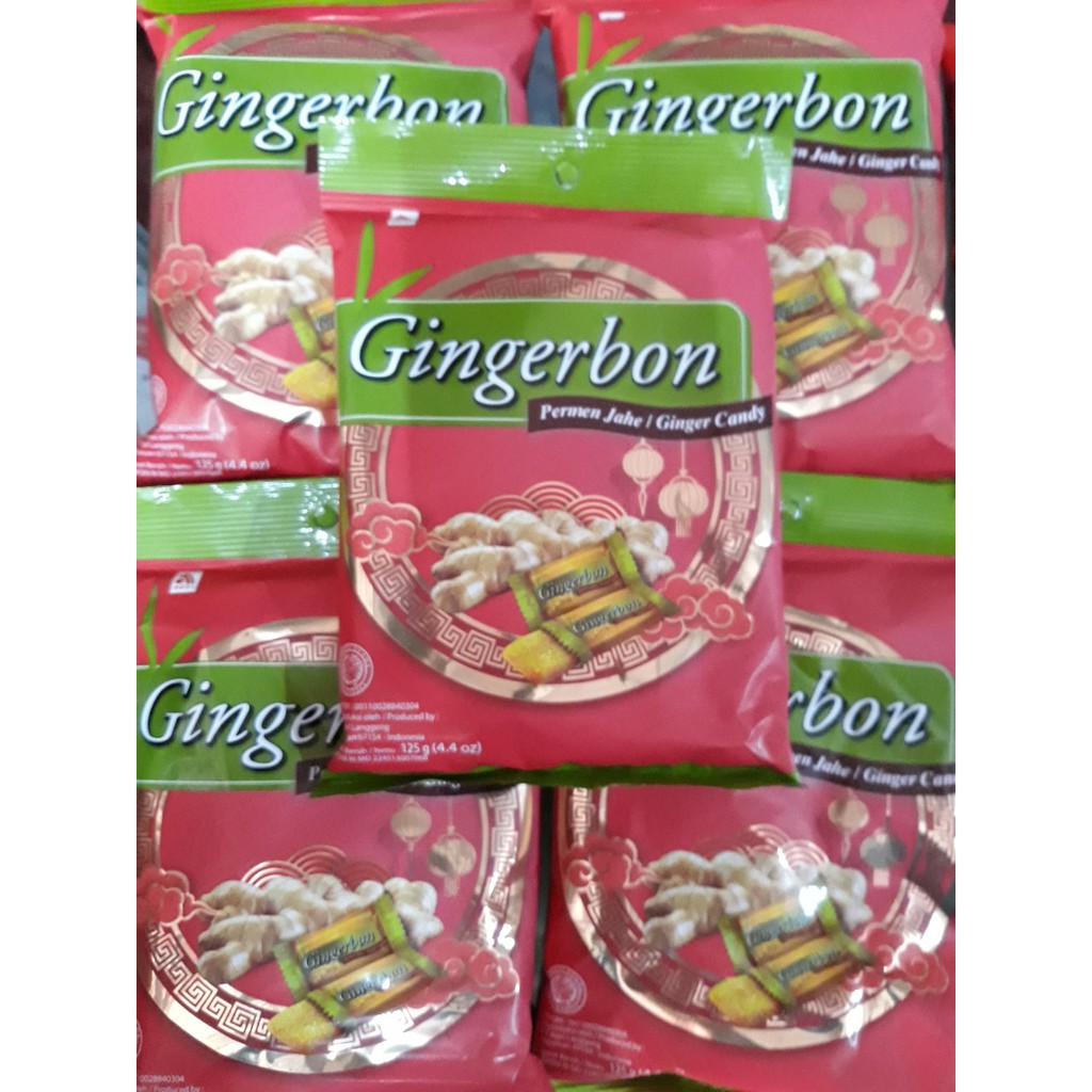 Kẹo gừng dẻo Gingerbon - INDONESIA ( gói 125g)