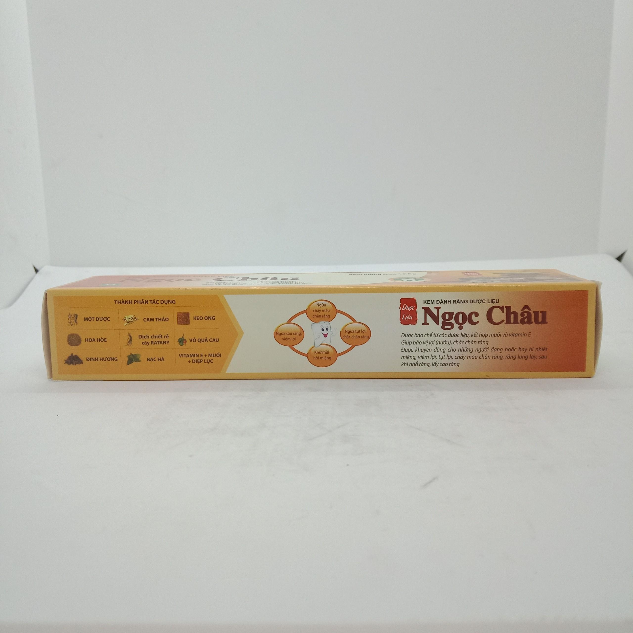 Kem đánh răng dược liệu Ngọc Châu 125g