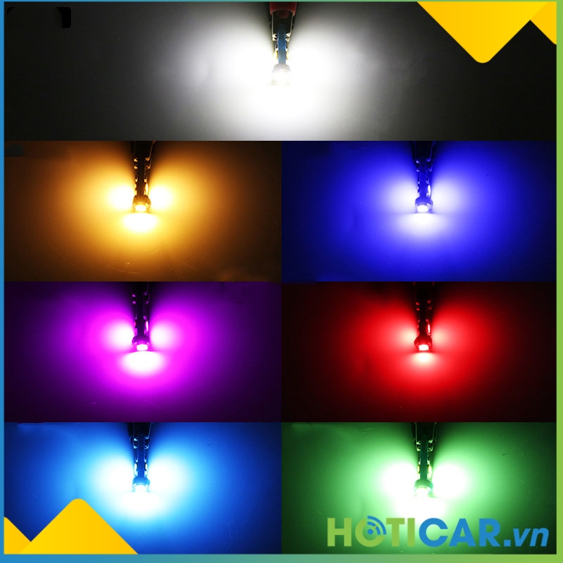 [HCM]Đèn LED  demi, đồng hồ taplo chân  T5 chip 3030 T53030-3