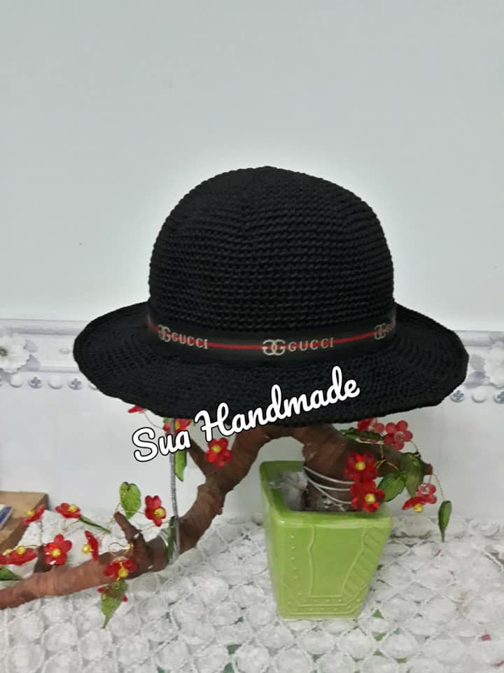 Nón handmade chất liệu sợi dệt Việt Nam