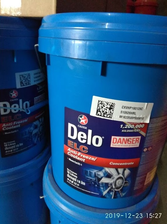 Nước làm mát Caltex Delo ELC Antifreeze/Coolant Concentrate