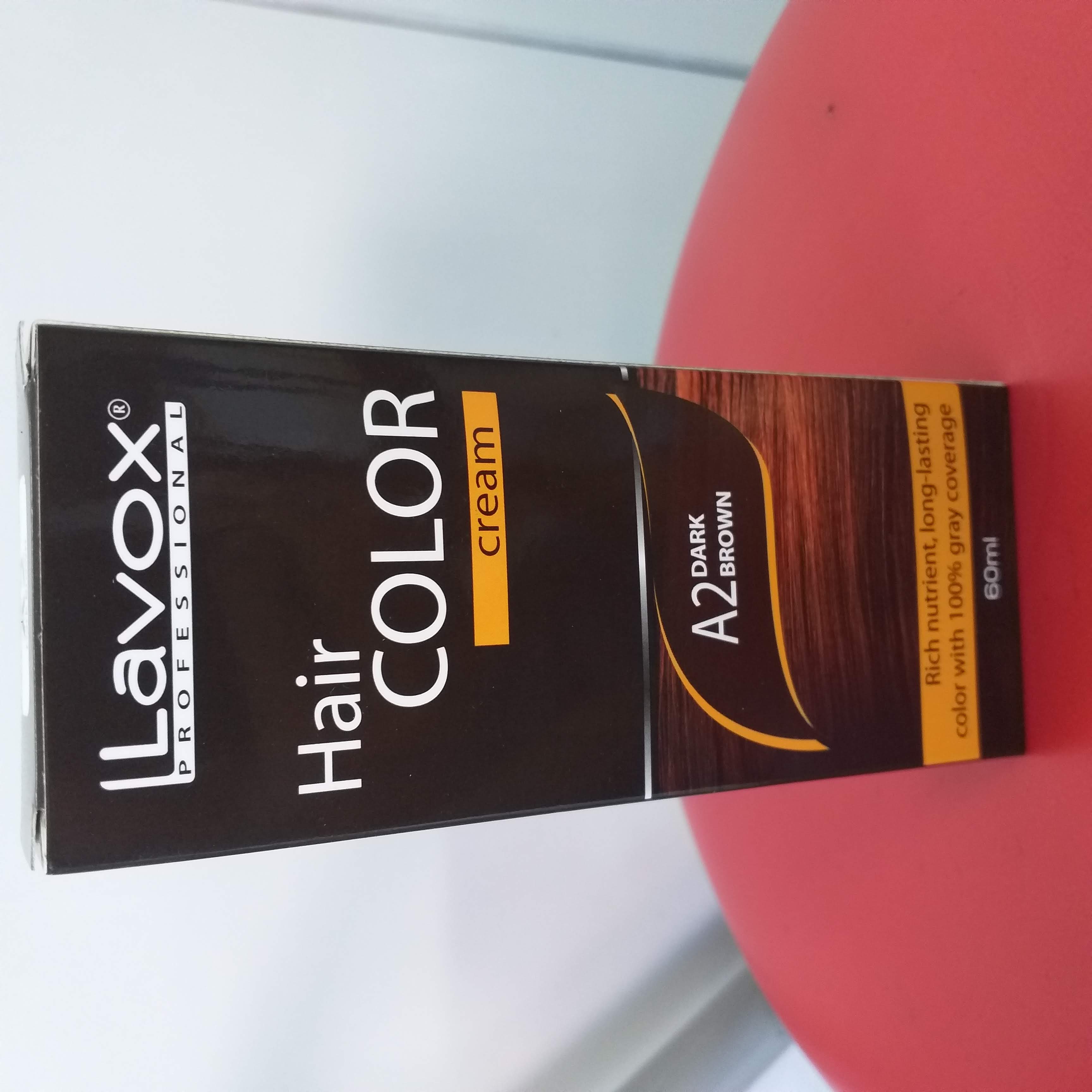 Kem nhuộm phủ bạc Lavox