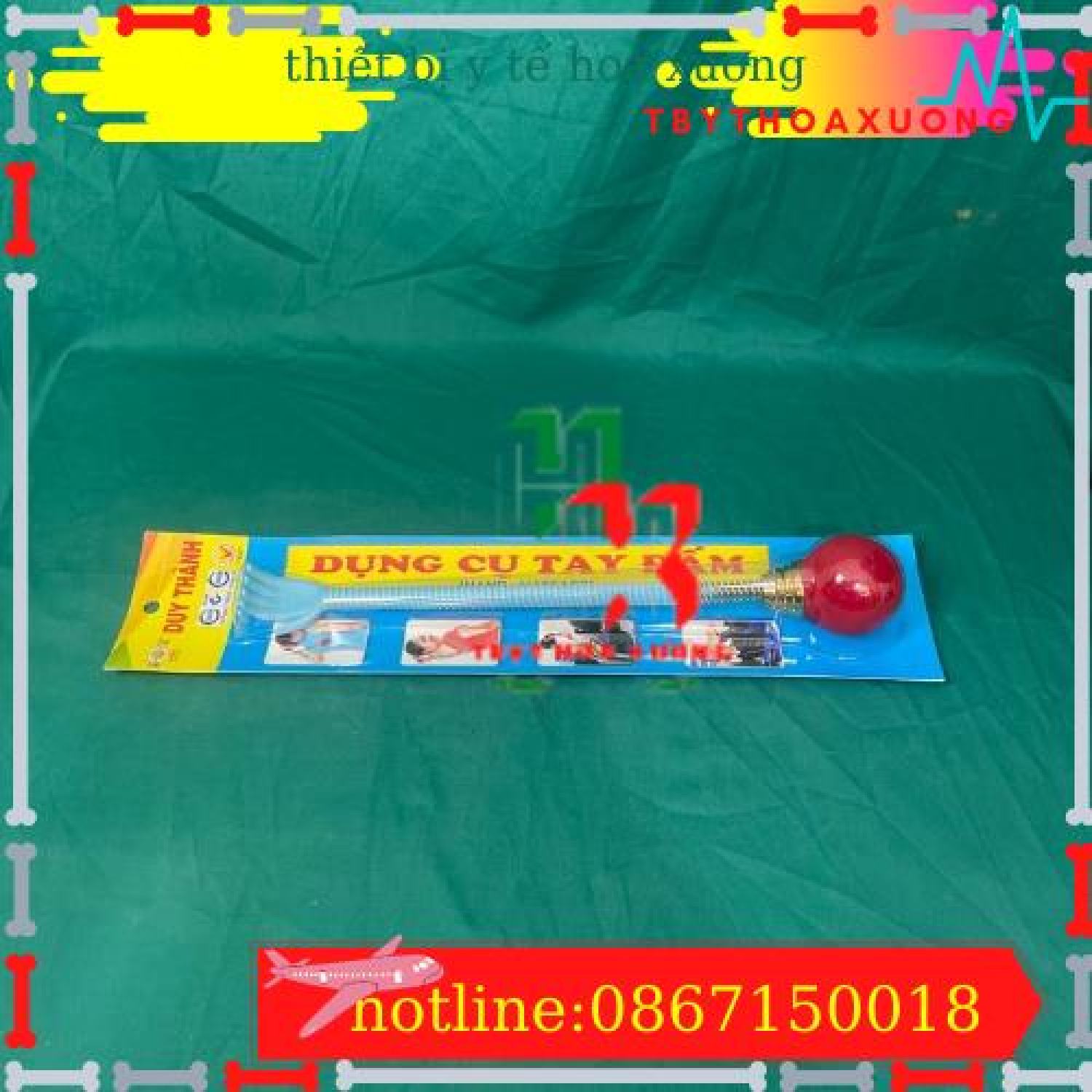 Cây Đấm Lưng Có Đầu Gãi Duy Thành YTD01