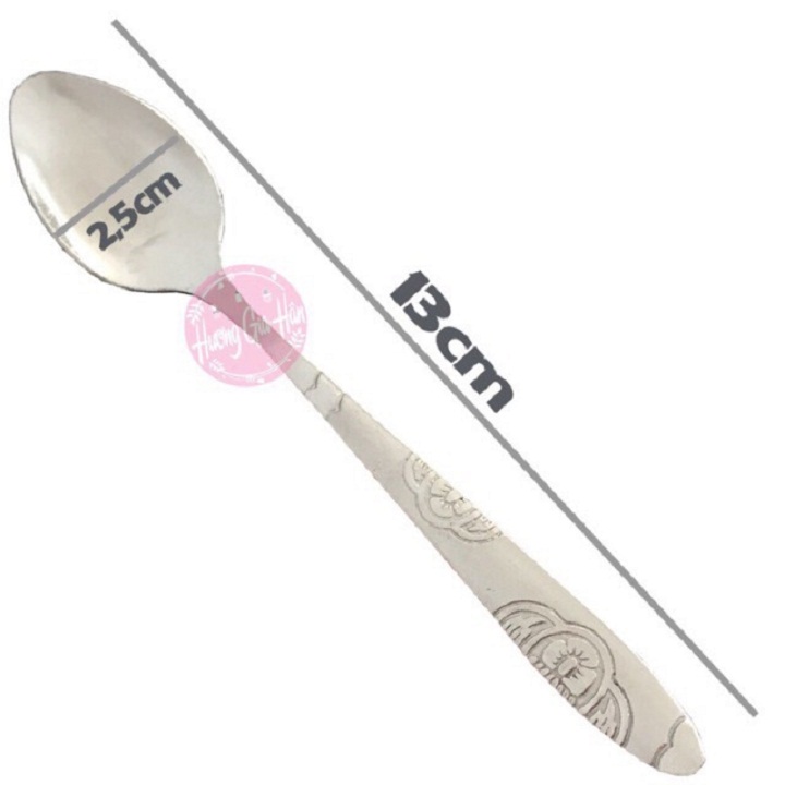 Combo 10 Thìa rĩa ăn hoa quả inox cao cấp