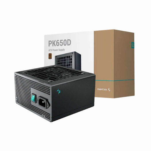 Deepcool pk650d 650W 80 PLUS Bronze (r-pk650d-fa0b-eu)-authentic