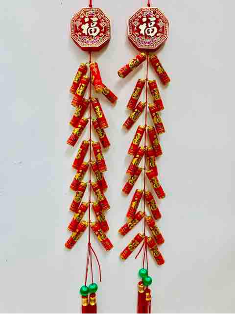 Dây pháo treo trang trí tết dài 90cm