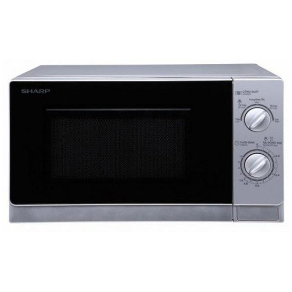 [HCM] Lò vi sóng Sharp cơ không nướng R-202VN-S 20L