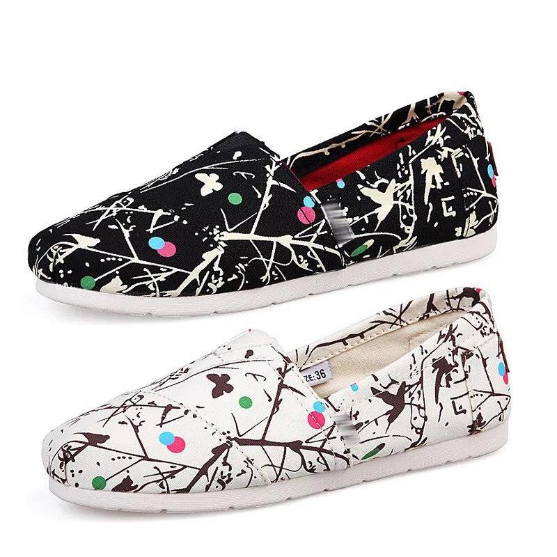 [HCM]Giày toms chấm bi đen 2019