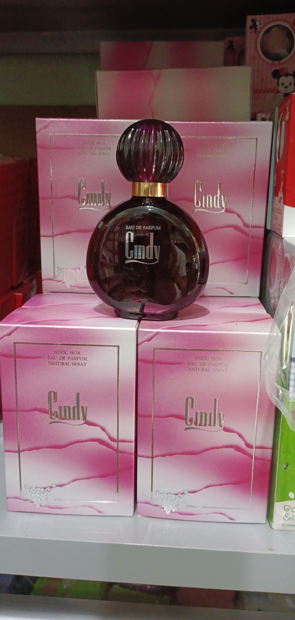 [Ảnh thật] Nước Hoa Cindy N5 90ml Hồng Tím