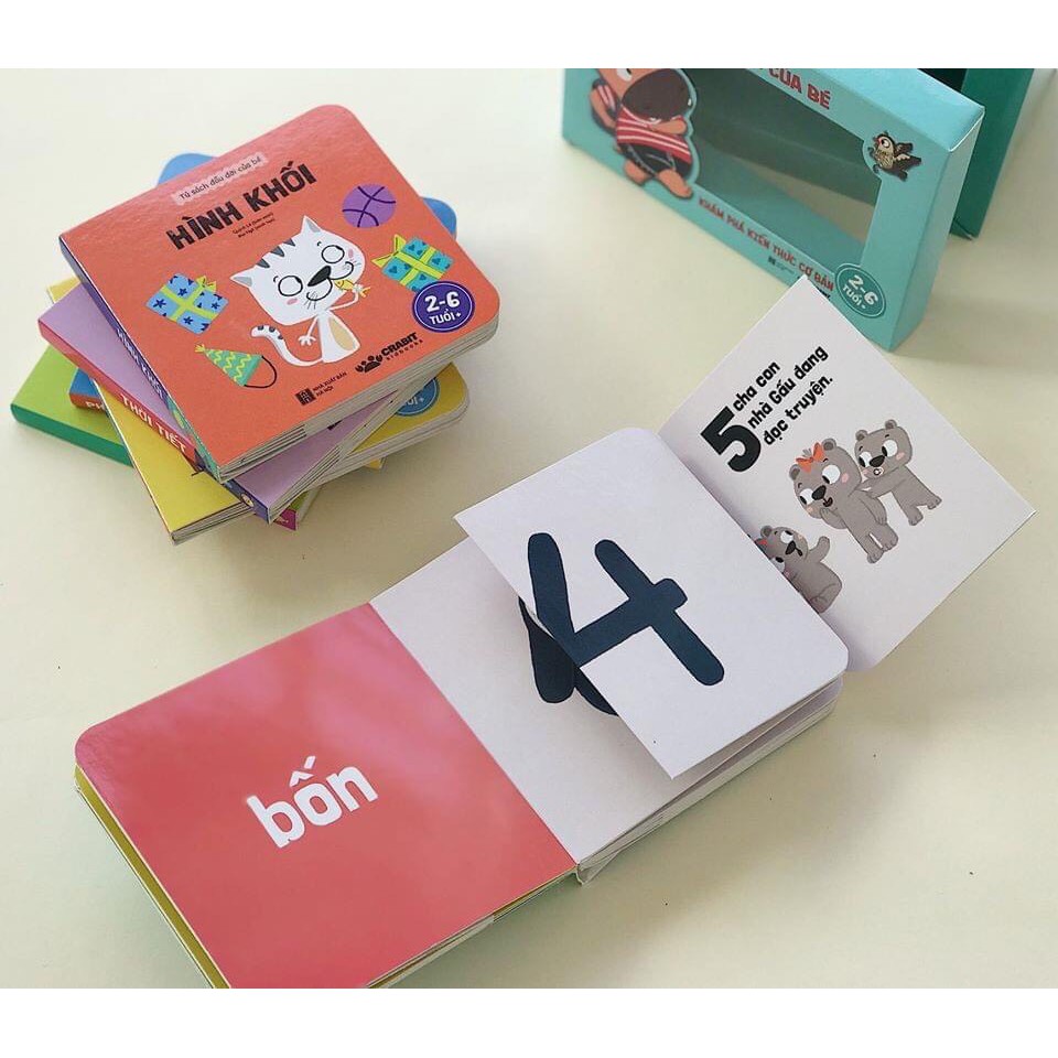 Sách - Tủ sách đầu đời của bé (Khám phá kiến thức cơ bản)