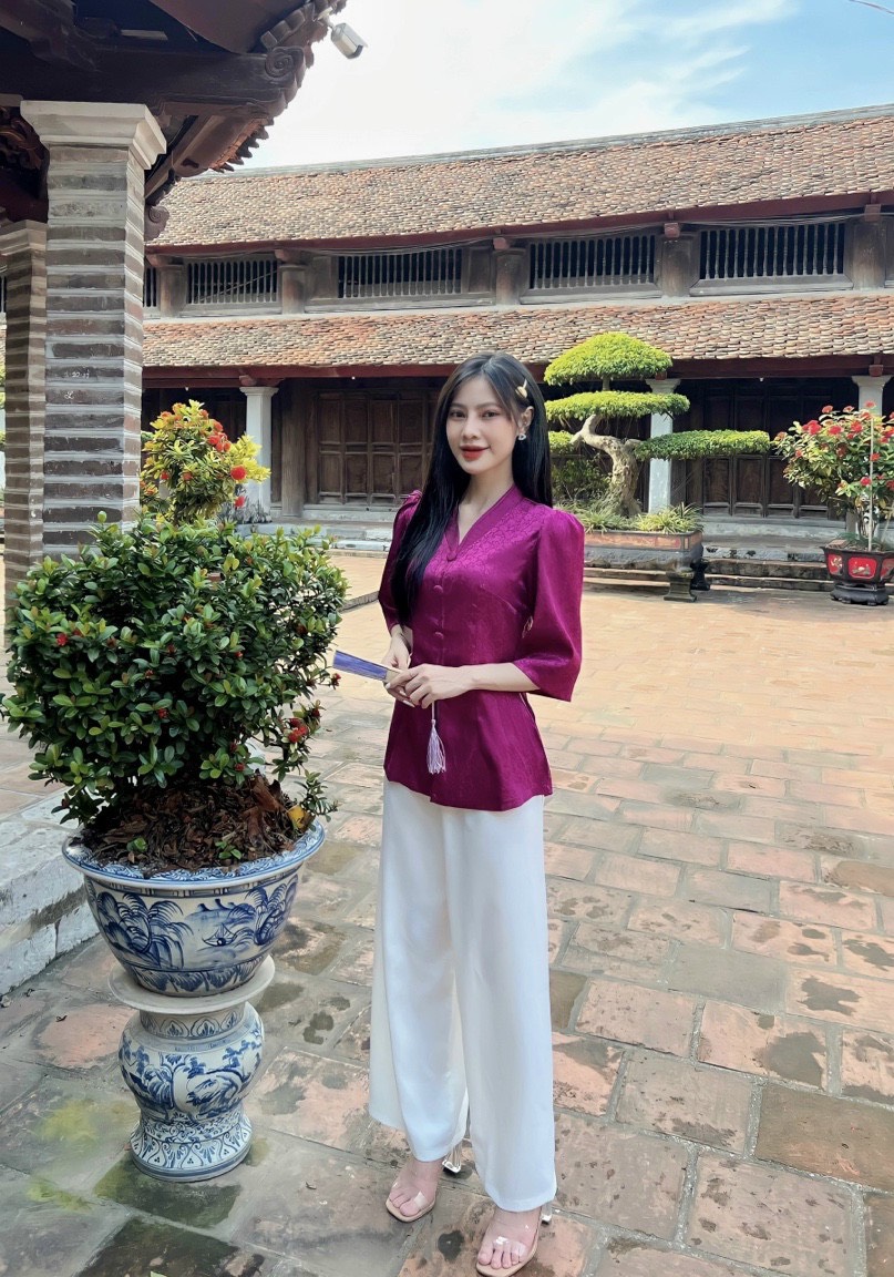 Quần bà ba chất lụa gấm cao cấp hàng loại 1
