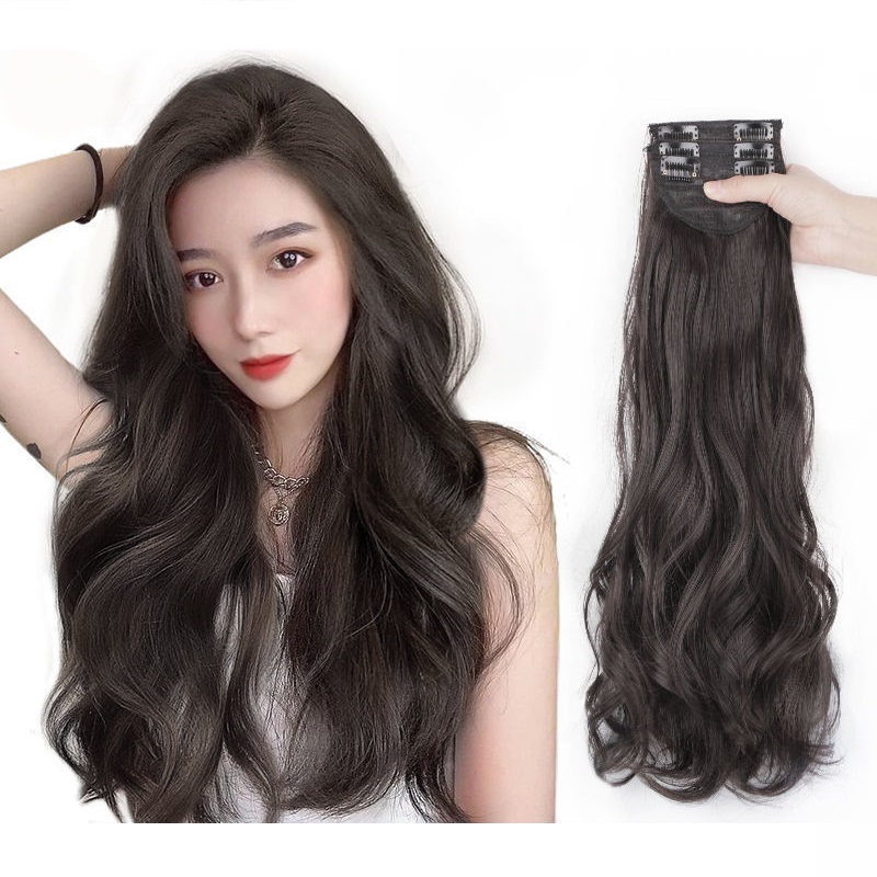 Tóc giả nữ kẹp 2 phím phồng set 3 cái K03X ❤️FREESHIP❤️ kẹp phím phồng set 3 tép, tóc giả nữ kẹp phồng chân tóc, kẹp độn phồng tóc giả, set kẹp tóc giả