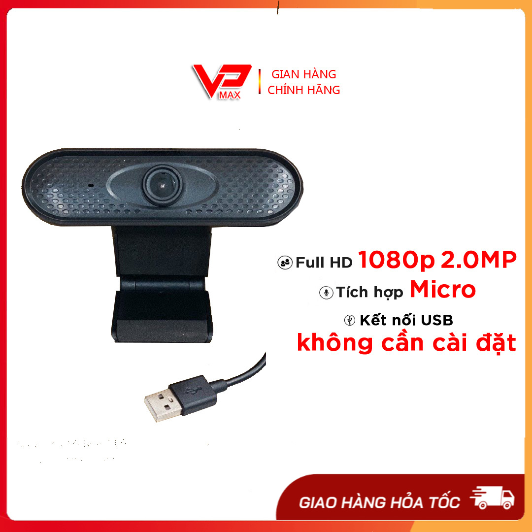 Webcam 2.1Mp full HD 1080p cảm biến sony siêu nét