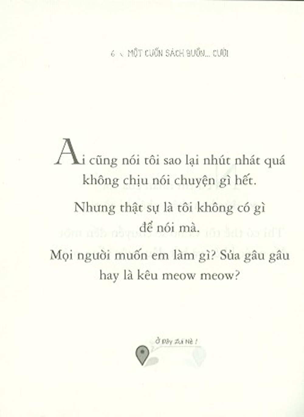 Một Cuốn Sách Buồn… Cười