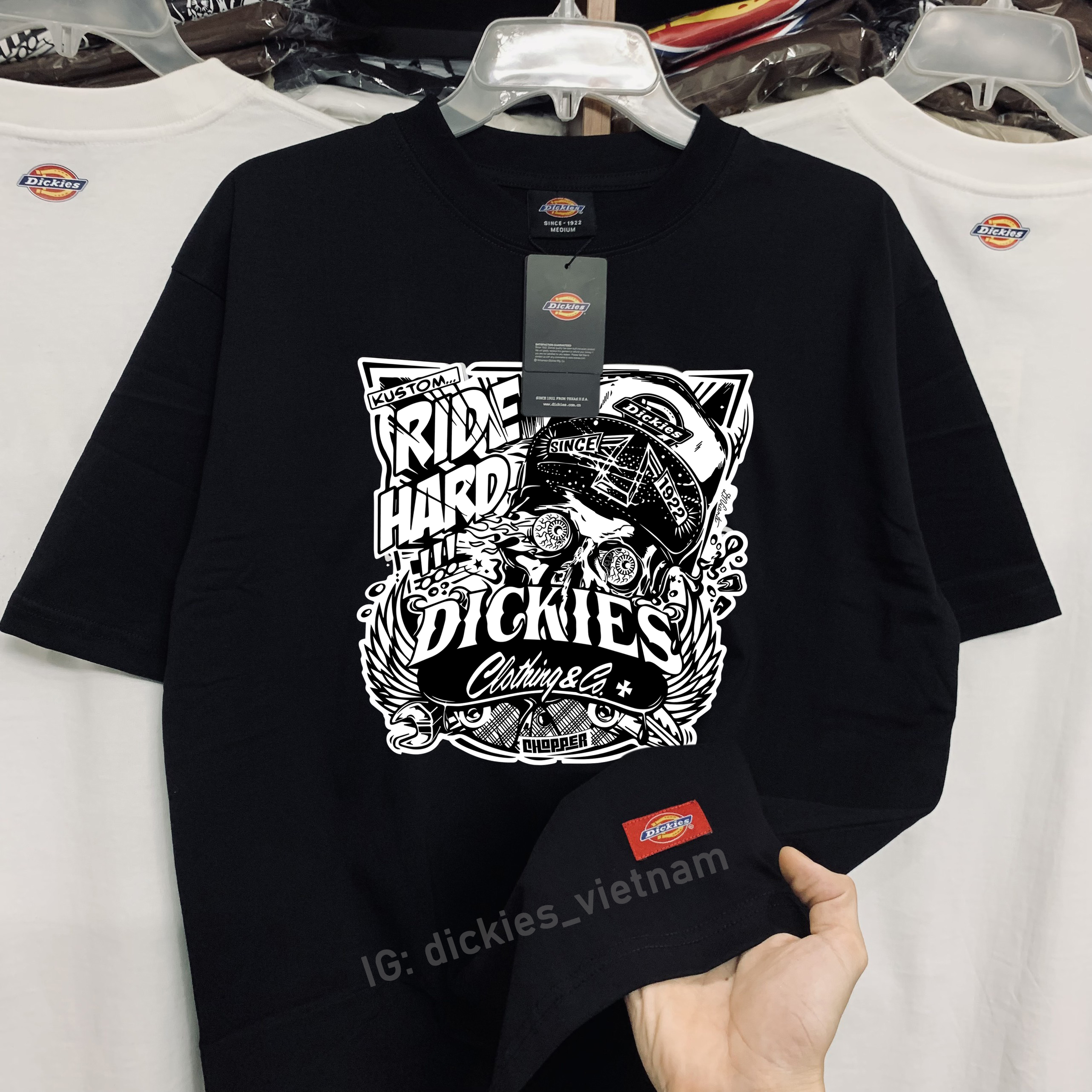 Tshirt Dickies - áo thun nam nữ màu đen