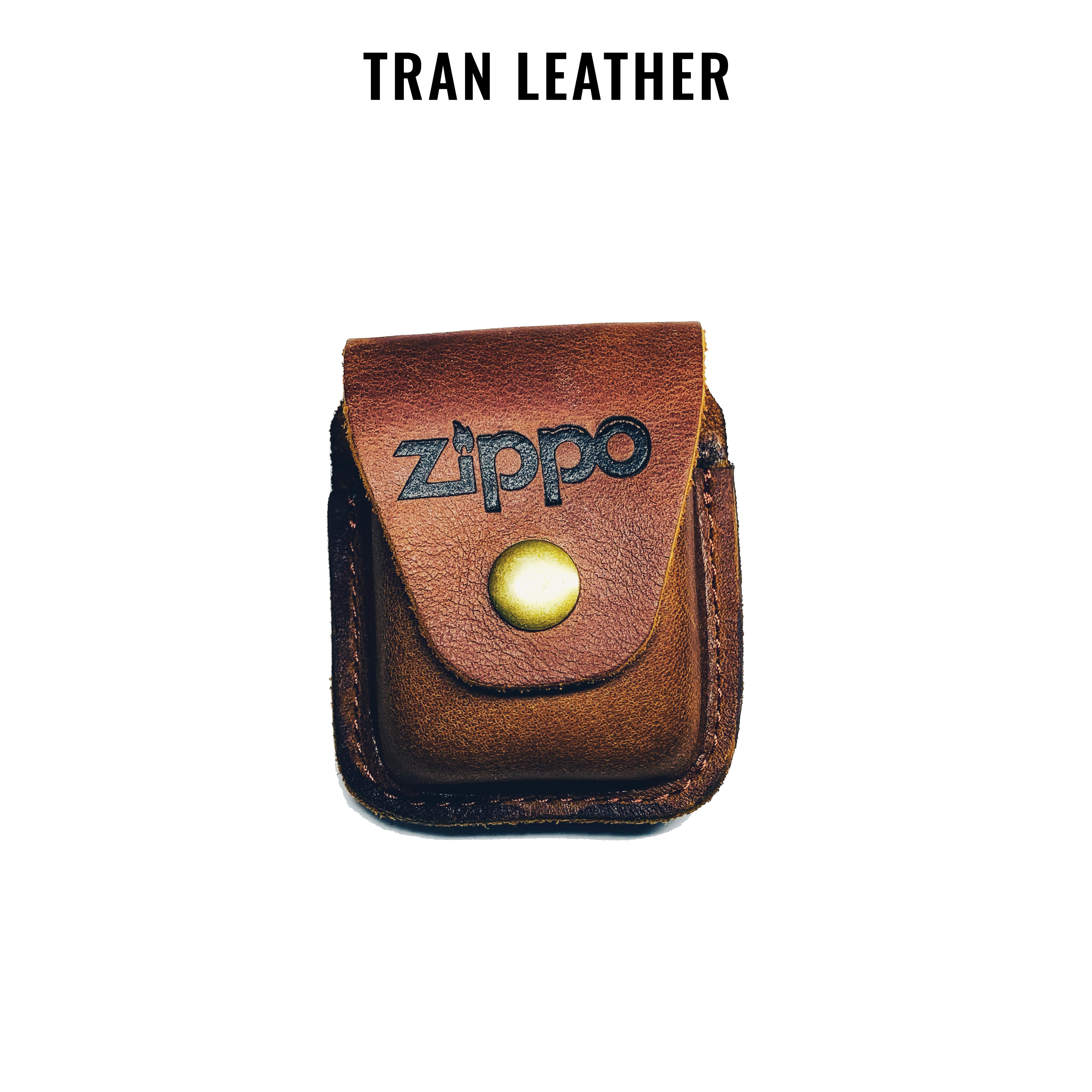 [HCM]Bao Da Bật Lửa Zippo - TRAN210220 | TRAN LEATHER