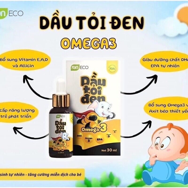 Dầu Tỏi Đen Omega3