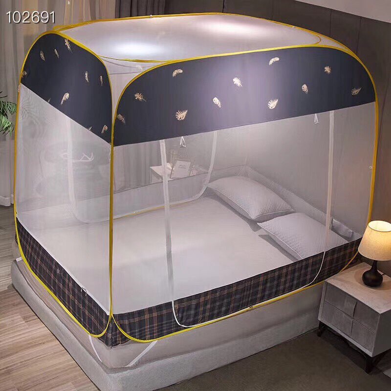 Màn khung tự bung đỉnh vuông cao cấp hàng nhập khẩu (1,6m x 2m)