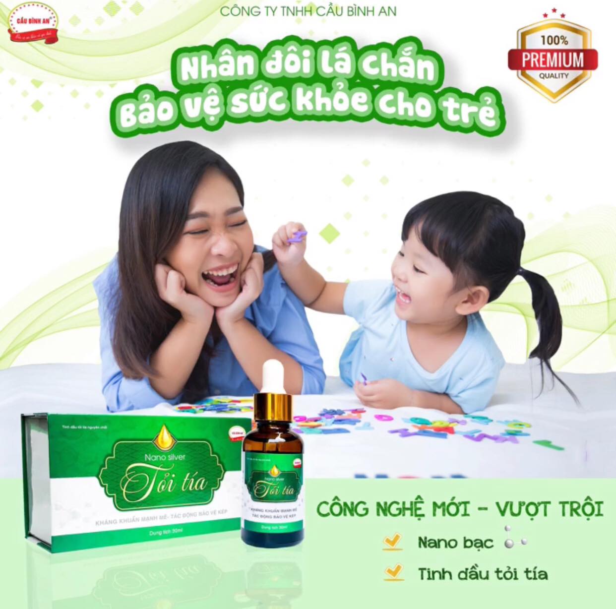 Tinh dầu tỏi cầu bình an 30ml