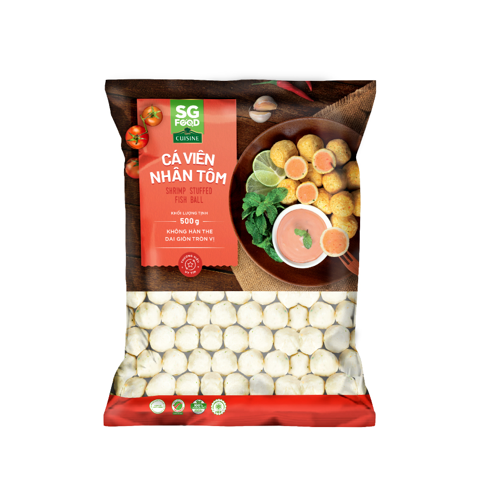 Cá Viên Nhân Tôm SG Food 450G