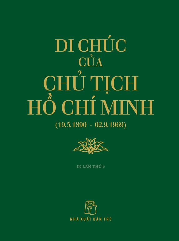 Sách NXB Trẻ - DI CHÚC CỦA CHỦ TỊCH HỒ CHÍ MINH (19.5.1890 - 02.9.1969)