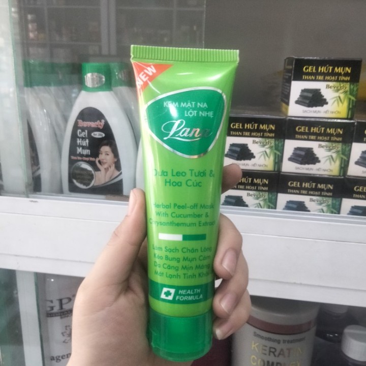 Kem mặt nạ lột nhẹ dưa leo lana