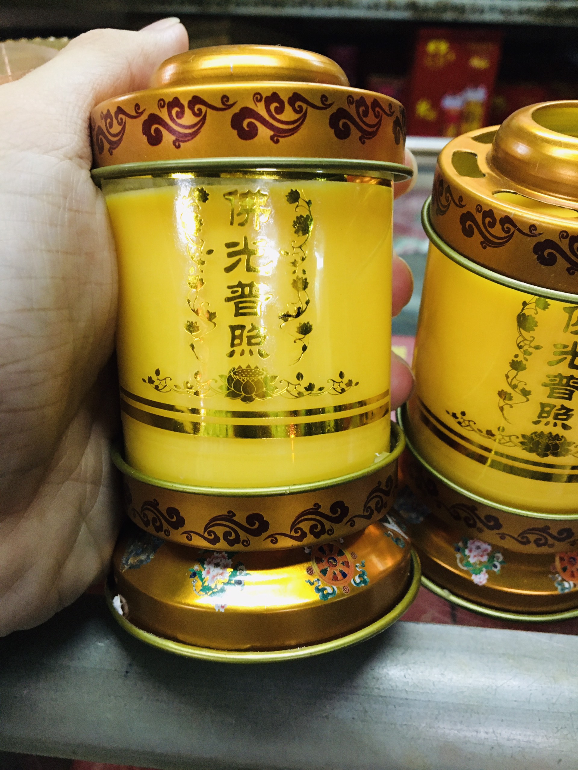 Đèn cầy, nến thủy tinh ( 1 ngày ) -  Văn phòng phẩm Nhơn Phát