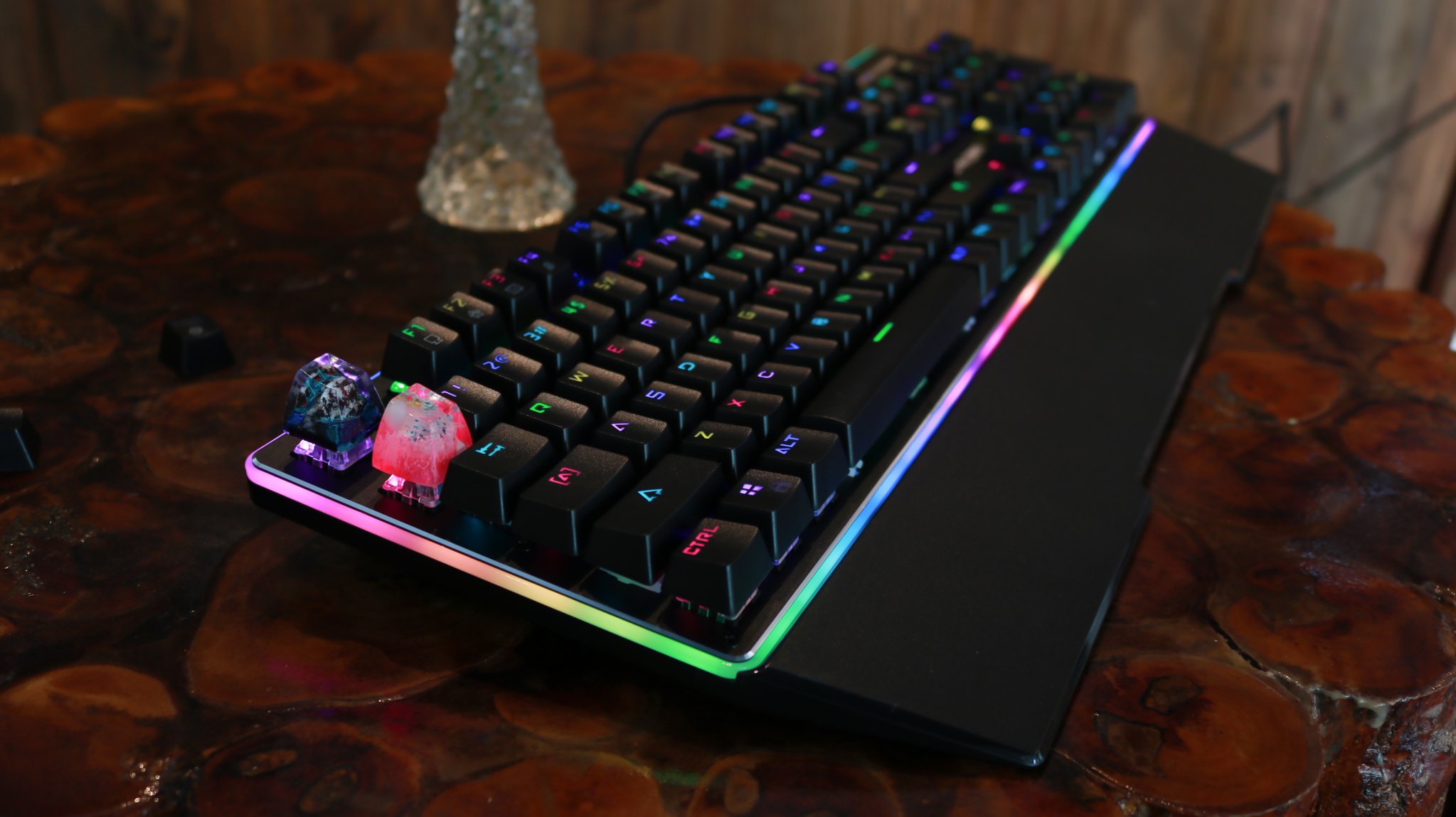 Bàn phím cơ E-DRA EK308 RGB ( Switch quang chống nước, LED RGB BH 2 năm)