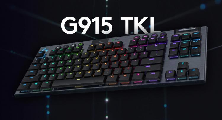 Logitech G915 TKL Gaming Keyboard (New/Openbox) - Bảo hành 12 tháng