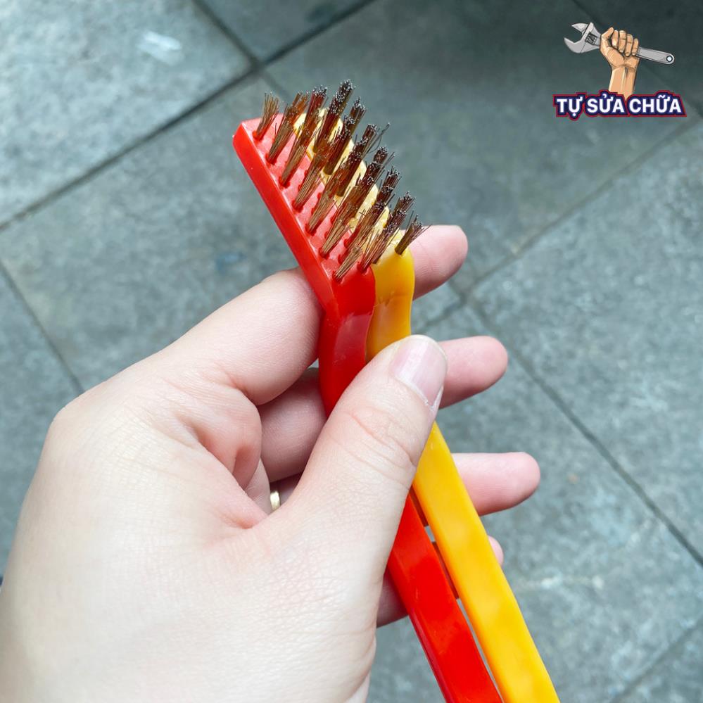 Bàn chải sắt, bàn chải đồng chuyên đánh bóng làm sạch kim loại rỉ sét
