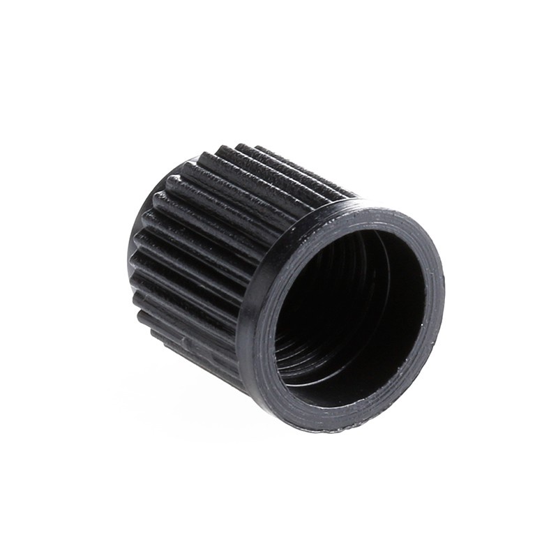 Nắp van lốp xe chống bụi bằng nhựa màu đen- 4 chiếc