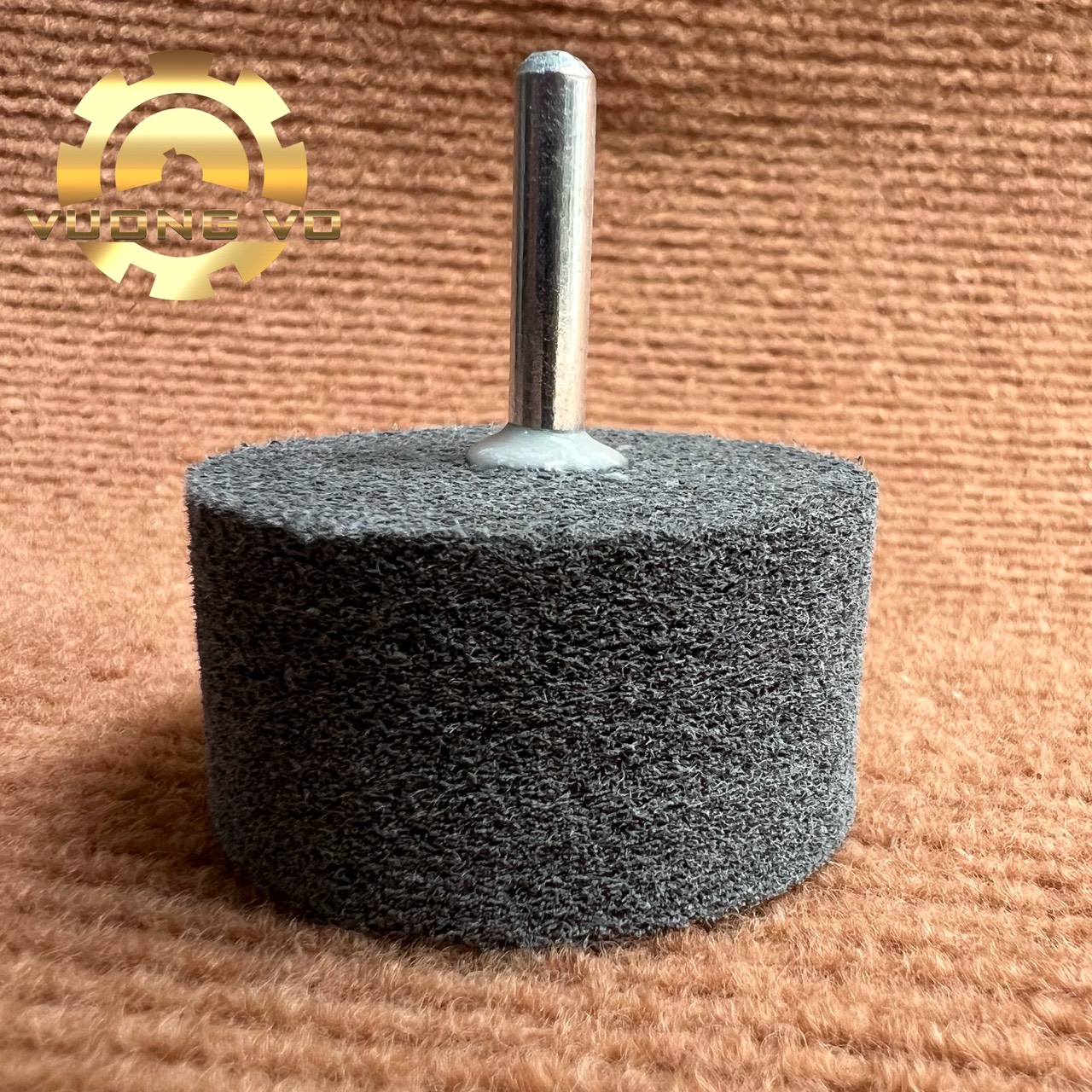Polished gray felt standoff-grinding head Gray felt-fiber scrub head size 20x25x6mm