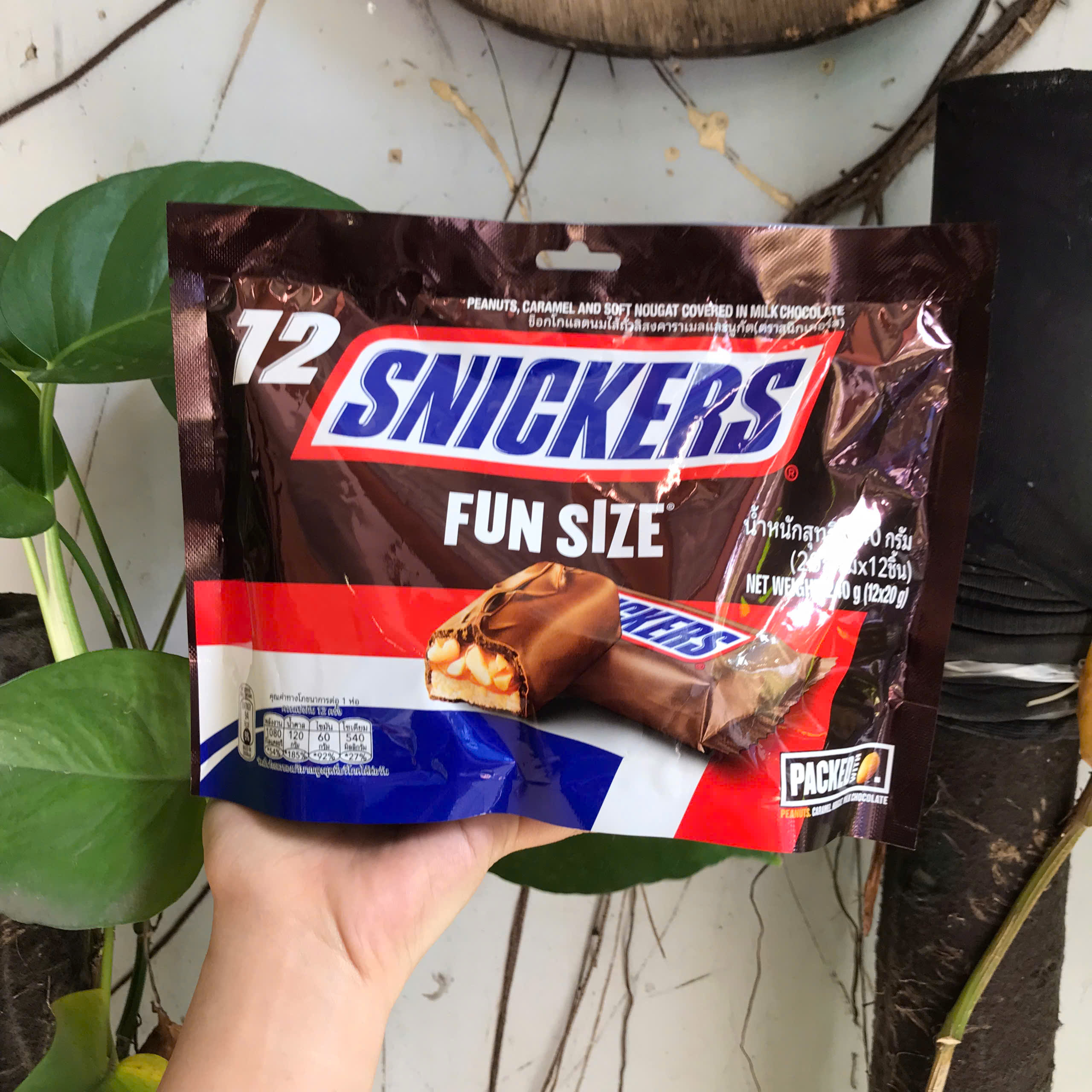 Kẹo Sôcôla Snickers Nhân Đậu Phộng Chocolate