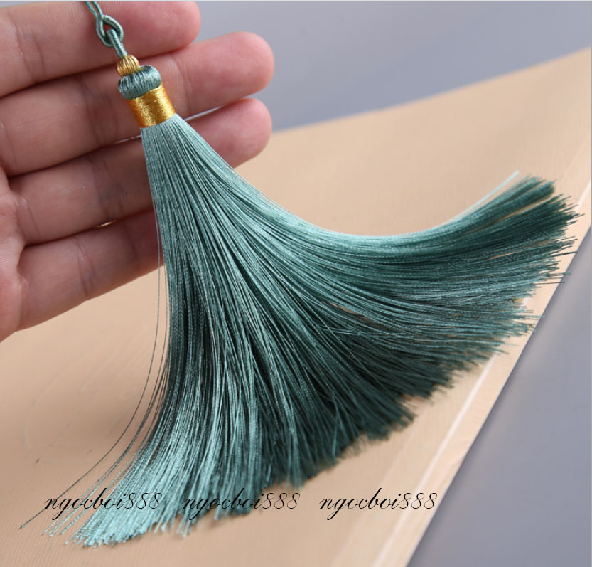 Tua Rua 13cm Xỏ Hạt Đồng Chỉ Vàng (Xem thêm hình ảnh và kích thước ở phần mô tả)